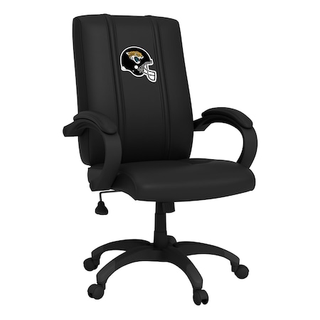 Dreamseat Office Chair 1000 with Jacksonville Jaguars Helmet Logo XZOC1000-PSNFL20087
